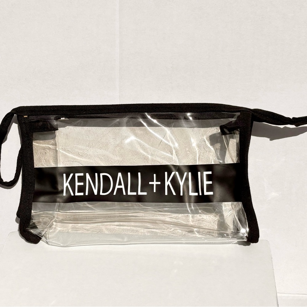 Vintage lol! Kendall + Kylie Clear Vinyl Cosmetic Bag